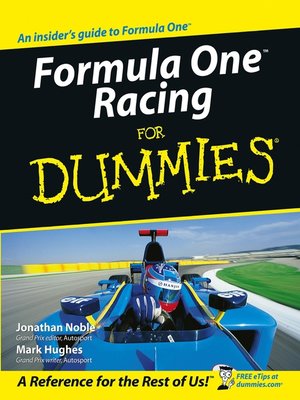 cover image of Formula One Racing For Dummies